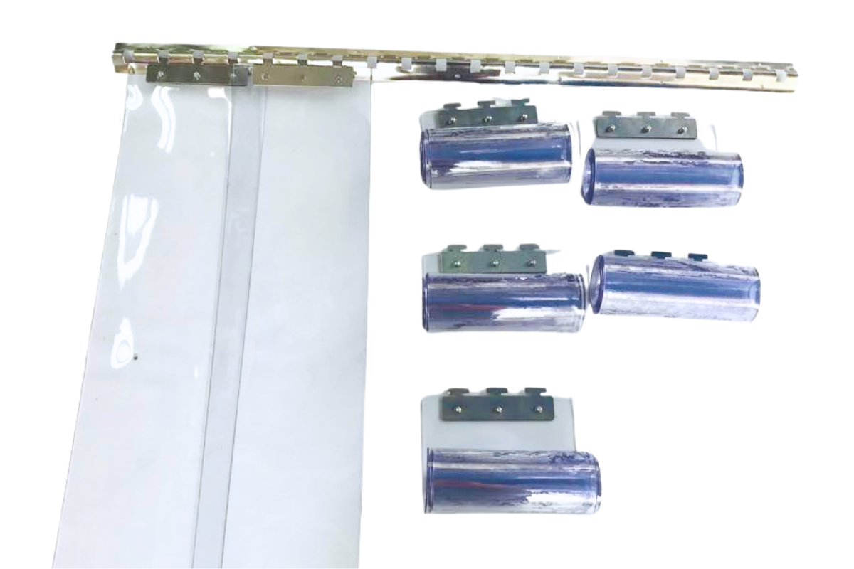 Cold Room Curtain with Mounting Bracket and Bar | Ker Seng Heng Canvas | Singapore