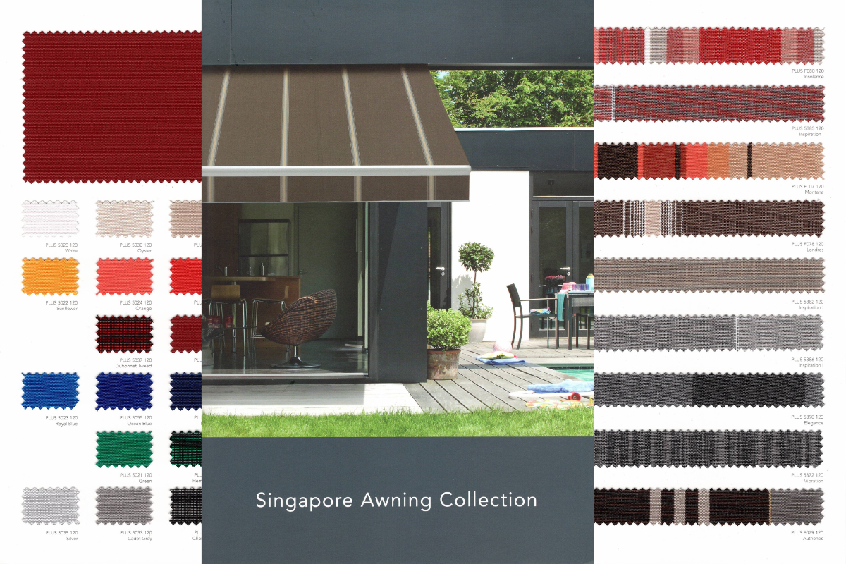 Premium Fabric | Singapore Awning Collection | Sunbrella PLUS