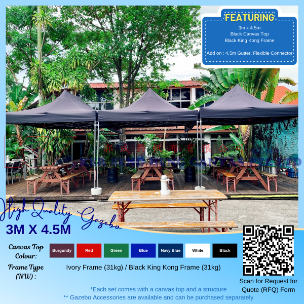 3m x 4.5m High Quality Gazebo.