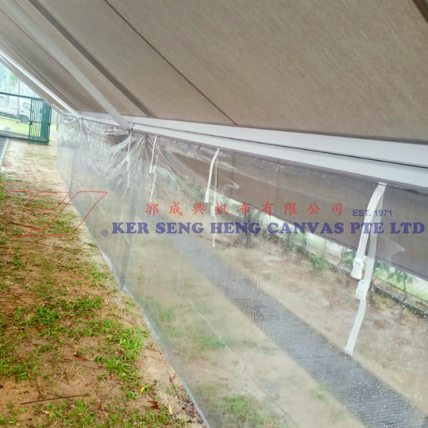 Awning Side Fabric | PVC Transparent | KSH Canvas