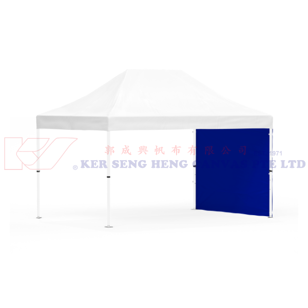 3m x 4.5m Side Cover | Blue | 3m