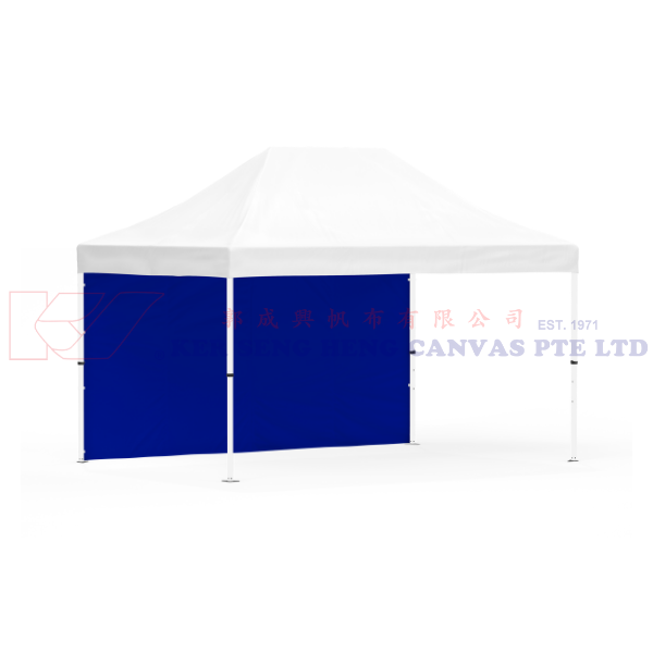 3m x 4.5m Side Cover | Blue | 4.5m