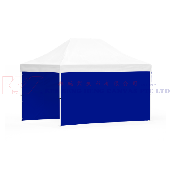 3m x 4.5m Side Cover | Blue | 4.5m-3m-4.5m