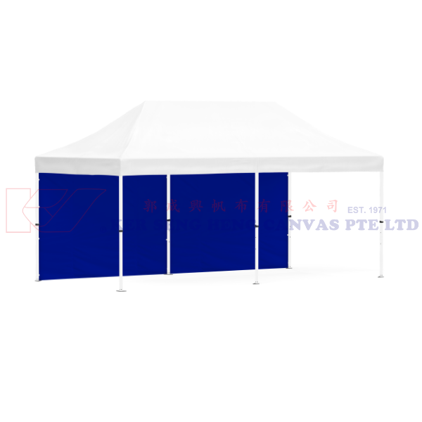 3m x 6m Side Cover | Blue | 6m