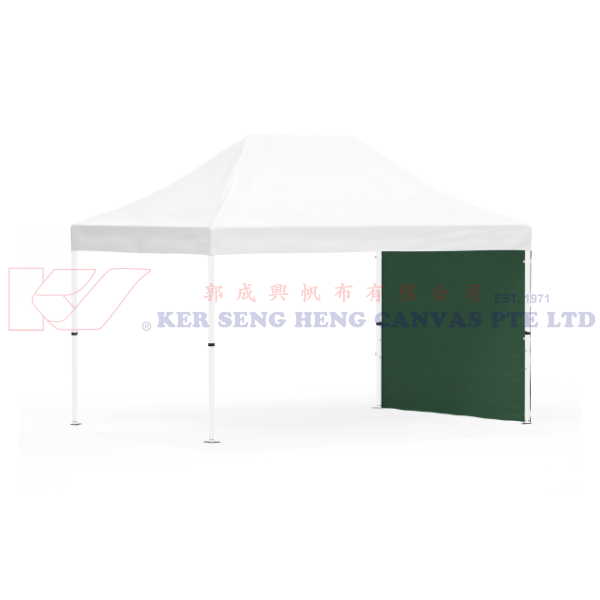 3m x 4.5m Side Cover | Green | 3m
