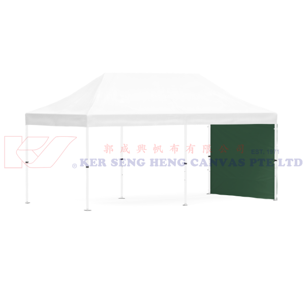 3m x 6m Side Cover | Green | 3m