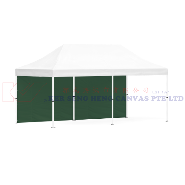 3m x 6m Side Cover | Green | 6m