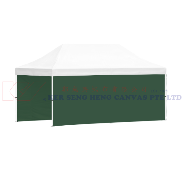 3m x 6m Side Cover | Green | 6m-3m-6m