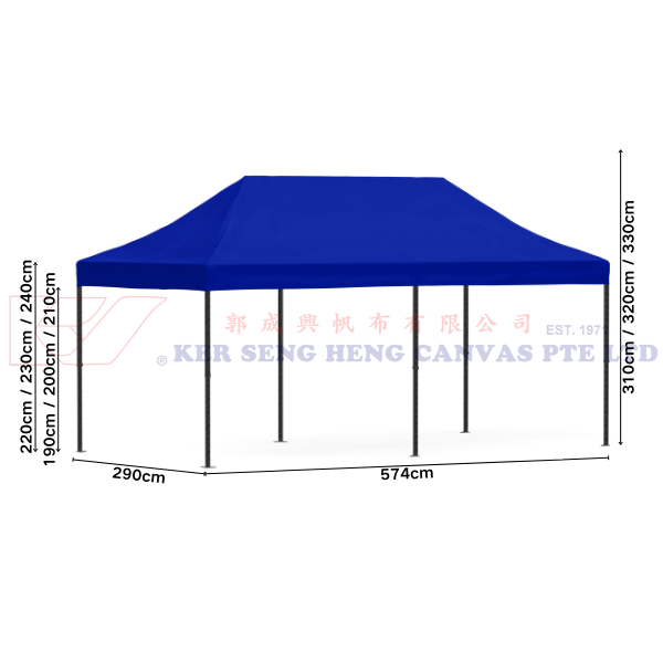 3m x 6m High Quality Gazebo