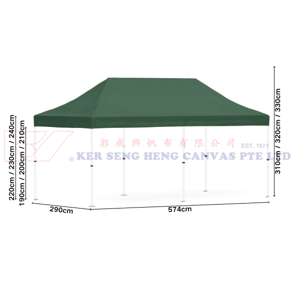 3m x 6m High Quality Gazebo