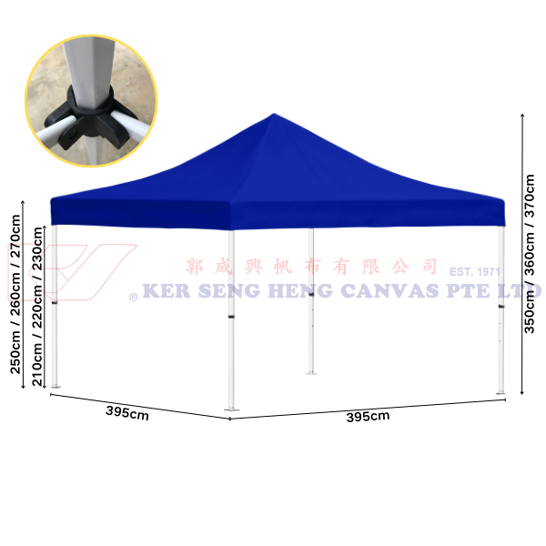 4m x 4m High Quality Gazebo