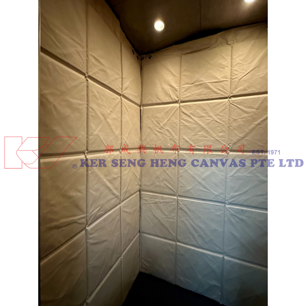 Passenger Lift - Single Door Lift Padding | KSH Canvas