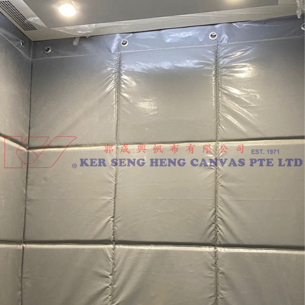 Passenger Lift - Single Door Lift Padding | KSH Canvas