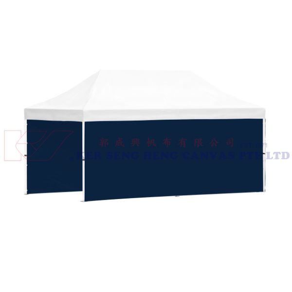 3m x 6m Side Cover | Navy Blue | 6m-3m-6m