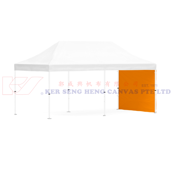 3m x 6m Side Cover | Orange | 3m