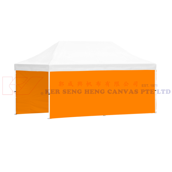 3m x 6m Side Cover | Orange | 6m-3m-6m