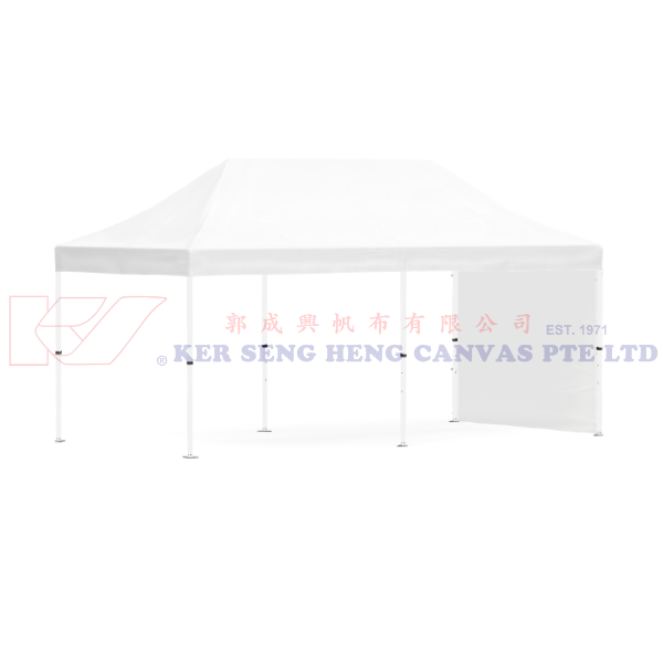 3m x 6m Side Cover | Transparent | 3m