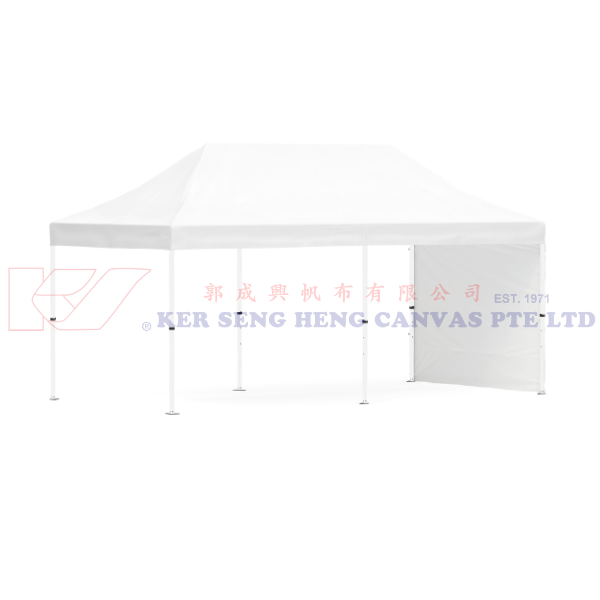 3m x 6m Side Cover | White | 3m