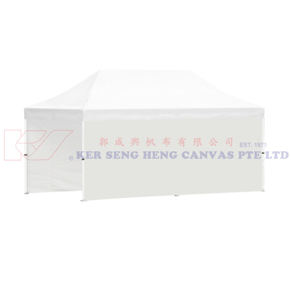 3m x 6m Side Cover | White | 6m-3m-6m