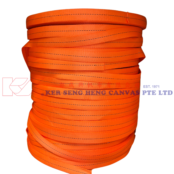Orange Polyester Belts