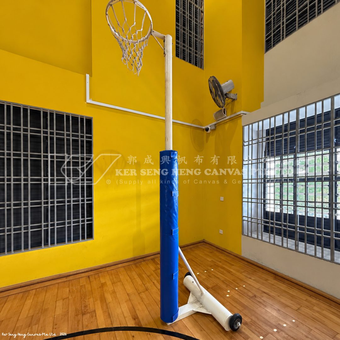 netball padding blue. KSH Canvas